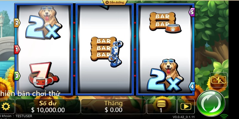 Đôi nét về game slot Kỳ nghỉ của cún 
