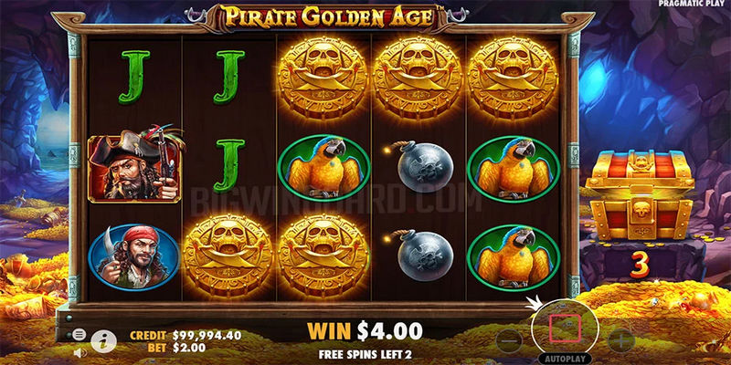 Giới thiệu tựa game slot Thời hoàng kim của cướp biển