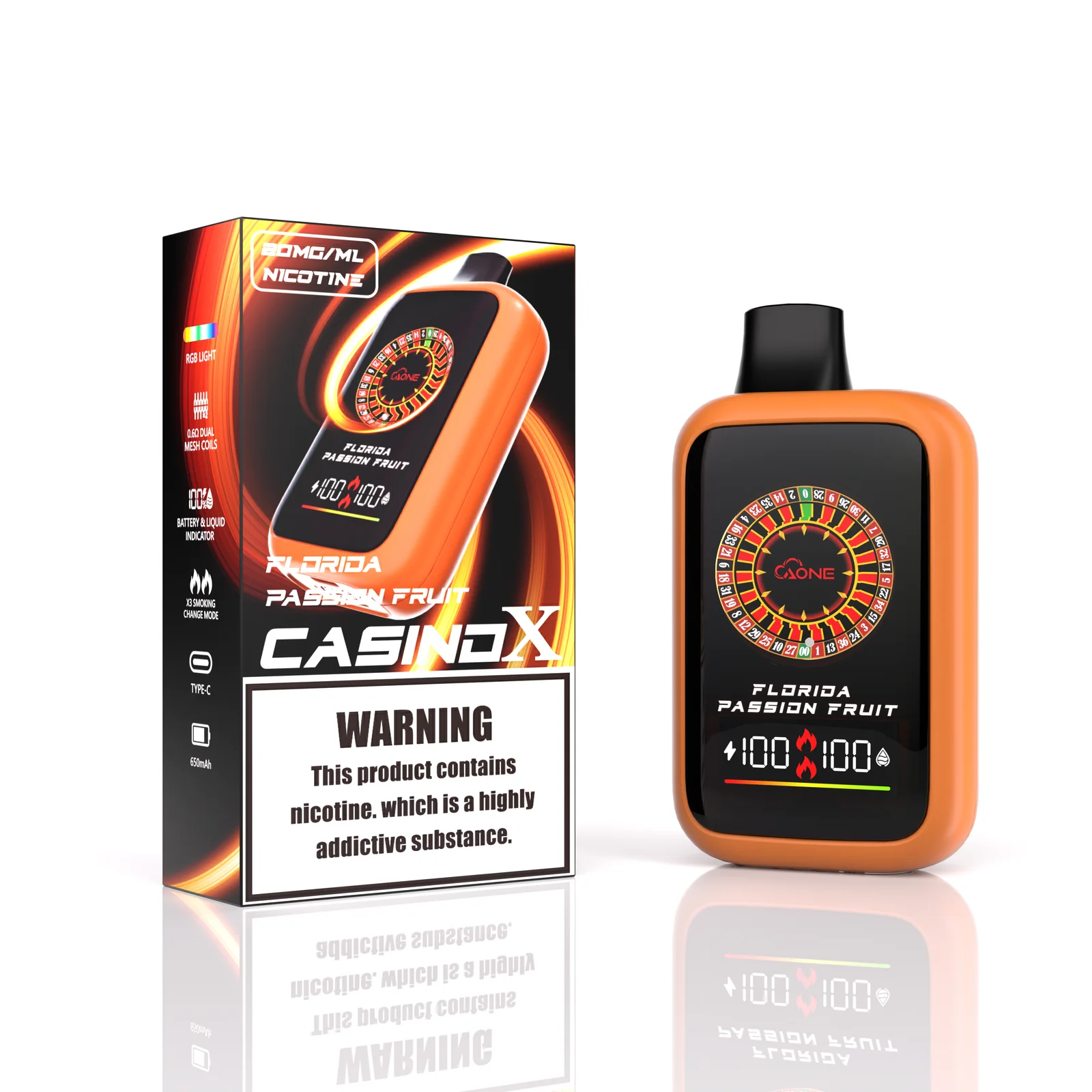 AONE vape CasinoX 16000口 限量現貨 一次性電子煙:圖片 3