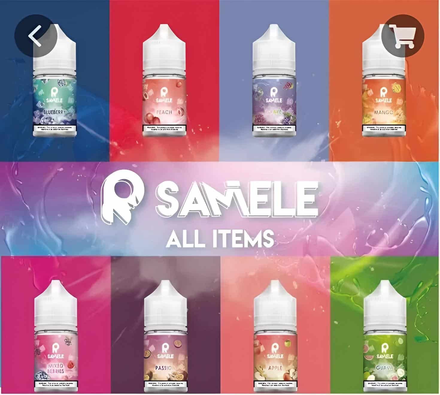 SAMELE 冰釀煙油|30ML/30mg 清涼暢快口感:圖片 2