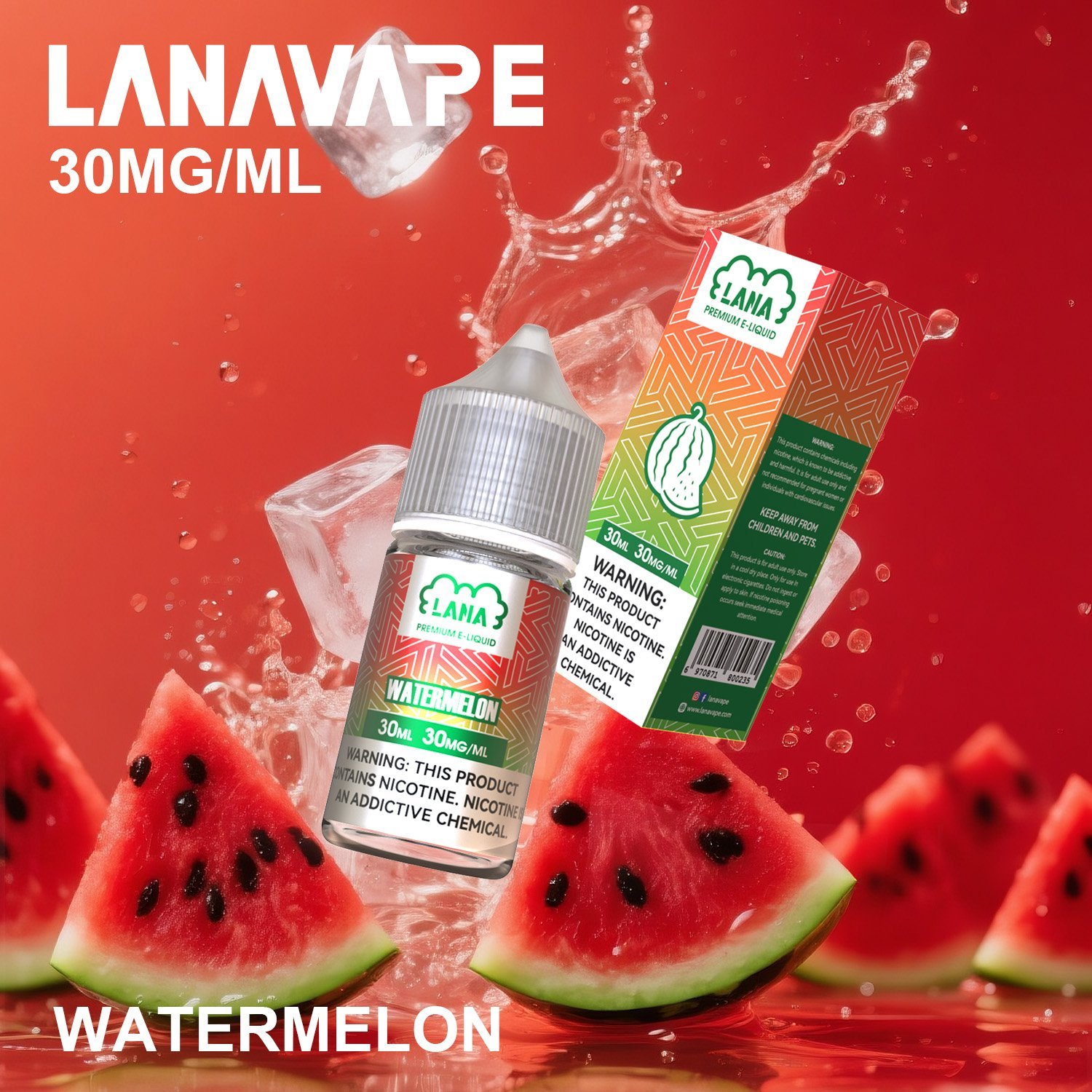 LANA 拉娜煙油 30ml 瓶裝煙油|30MG 冰感強勁・清涼口感升級:圖片 7